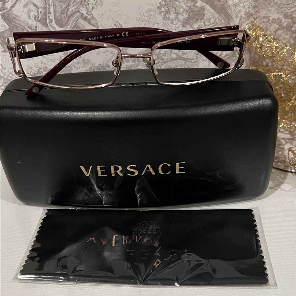 Authentic Versace Frame Original Case,Cleaning Cl… - image 6